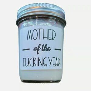 Mother of the F*ng Year Candle, Funny Candle for Mom, Mom Gift